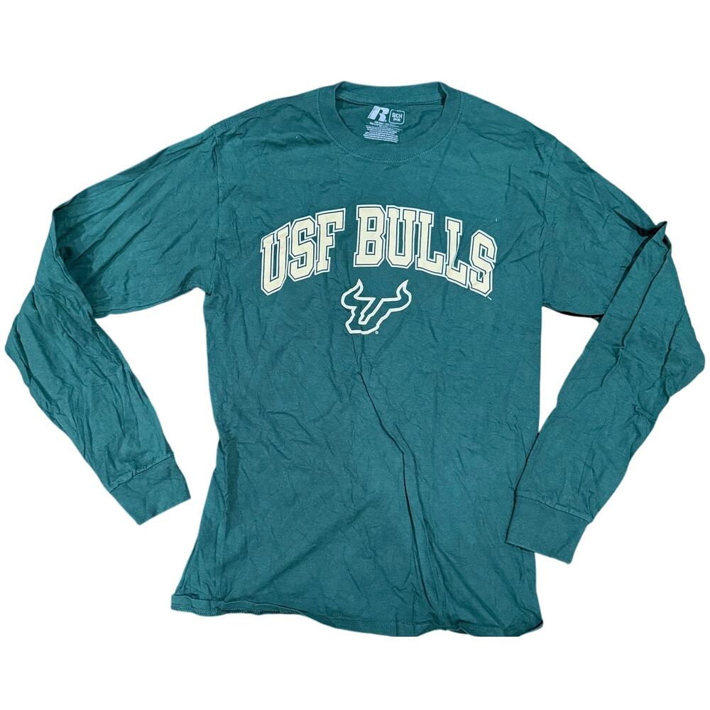 Vintage Tees - University of South Florida Bulls Logo Graphic Tee*SZ S/CH
